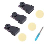BTFO 3pcs Cricket Noise Maker Prank, 16 Sounds Hidden Sound Prank Device with Magnet Chirping & Buzzing Annoying Prankster Stuff Long-Lasting Battery for Office Home Car Gag Gifts (Purple)