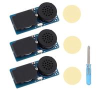 BTFO 3pcs Goat Noise Maker Prank, Blue Screaming Goat Toy with 8 Sound Funny Prankster Stuff Hidden Prank Noise Maker for Gag Joke Gifts School & Party Supplies