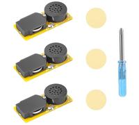 BTFO 3pcs Prank Fart Noise Makers, Hidden Le Tooter Prank Sound Maker with 20 Fart Sounds Cricket Noise Maker Pooter Machine Prankster Stuff for Adults Party Home School Party (Yellow)