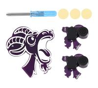 BTFO 3pcs Prank Screaming Goat Noise Maker, Purple Screaming Goat Appearance 8 Kinds Funny Scream Sounds Hidden Annoying Prankster Stuff for Home School Gag Joke Gifts