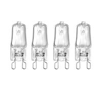 BTFO 4pcs G9 Halogen Oven Bulbs 25W 230V, Dimmable Warm Light Bulbs 500℃ Heat Tolerant Lamps Compatible with Neff Smeg AEG Zanussi Bosch Oven Microwave Cooker Hood
