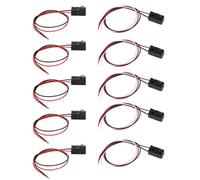 BTFO 5 Pairs IR Break Beam Sensor, NPN Normally Open 5MM LED Counting Module Split Through-Beam Photoelectric Switch for Arduino Relay 51 Microcontroller K60 and More