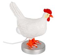 BTFO Chicken Egg Lamp, Lifelike LED Egg Lamp 3D Hen Egg Laying Night Light with USB Warm Light Funny Resin Chicken Table Lamp for Home Bedroom Living Room Decor Birthday Kids Friends Gift