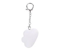 BTFO Cloud Shape Purse Light, Touch Sensor Handbag Light for Women Rechargeable LED Wallet Lamp Keychain Cute Tote Bag Accessory (White)