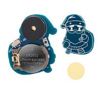 BTFO Cricket Noise Maker Prank, Santa Claus Style Annoying Noise Machine Cricket Noise Items with 16 Sounds Noise Beeping Maker Hidden Cricket Noise Stuff for Home School Party (Blue)