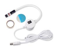 BTFO Magnetic Positioning Quilting Light, Red One-Line Guide Light for Straight Stitching Adjustable Hands-Free Sewing Aid Precision Quilting Tool for Straight Stitching Embroidery & Patchwork