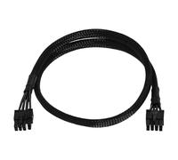 BTFO PCIe Power Cable for MSI PSU, 8 Pin Male to 6+2 Pin Male GPU Extension | 70cm/27.5in Black Braided 18AWG 10A Modular Power Supply Cables for MSI MAG A850GL ATX3.0 A750GL ATX3.0