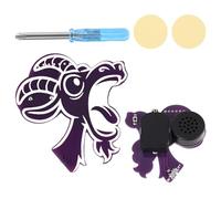 BTFO Prank Screaming Goat Noise Maker, Purple Screaming Goat Appearance Desk Toy with 8 Interesting Scream Sounds Prankster Stuff for School Home Party Supplies