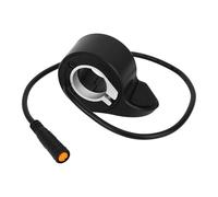 BTFO Thumb Throttle for Super 73 S2/S1/ZX/RX Adventure Series, 3-Pin Waterproof Plug Replacement Accelerator for 22-23mm Diameter E-Bikes & Scooters Round Handlebar Control (Black)