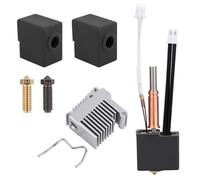 BTFO Upgrade Hotend Kit for Anycubic Kobra 3/ACE Pro, Leak-Proof Hot End Head Extruder Assembly Heating Block Thermistor Cartridge Nozzle Silicone Cover for 3D Printer Accessories Replacement