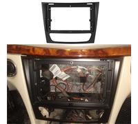 BTFWM 1/2din Cd Dvd Ame Audio Fitting Adaptor Dash Trim Kits Facia Panel 9 Inch, for Benz, E-class W211 car radio fascia panel