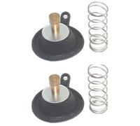 BTFWM 2 PCS CARBURETOR AIR CUT OFF VALVE DIAPHRAGM XV500 XV535, for Virago, XV 500 535 535SF 535SH Motorcycle Carburetor Repair Kit(2pcs)