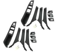 BTFWM 2 Set RHD Car Interior Door Handle Inner Panel Pull Trim Cover, for BMW, 5 Serie F10 F11 520 525 Black 51417225875 51417225849 Car Interior Door Pull Handle