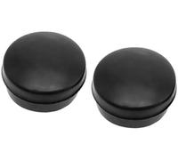 BTFWM 2Pcs Car Front Windshield Wiper Arm Nut Cover Cap Bolt, for Hyundai 983804H050 Windscreen Washer Auto Accessories Bumper Grille Insert(BLACK 2PCS)