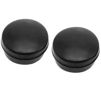 BTFWM 2Pcs Car Front Windshield Wiper Arm Nut Cover Cap Bolt, for Hyundai 983804H050 Windscreen Washer Auto Accessories Bumper Grille Insert(BLACK 1Pc)