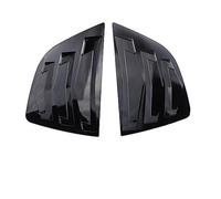 BTFWM 2PCS Rear Quarter Window Louvers Spoiler Panel, for JAZZ, 2014-2018 Hatchback Window Louver Side Vent Trim Car Styling Rear Spoiler Rear Window Spoiler(BLACK Glossy Black)