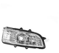 BTFWM 31111090 Car Rearview Side Mirror Turn Signal Lamp Indicator Lamp Without Bulb, for VOLVO, S80 S80L S40 S60 C70 C30(Right) Side Mirror Turn Signal Light(BLACK Right)