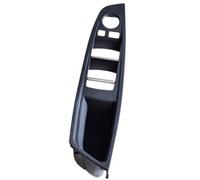 BTFWM 4 7PCS Set Right Hand Drive RHD, for BMW, 5 Series F10 F11 520 525 Red Wine Gray Car Interior Door Handle Inner Panel Pull Trim 51417225851 Car Interior Door Pull Handle(Black-Panel)