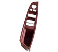 BTFWM 4 7PCS Set Right Hand Drive RHD, for BMW, 5 Series F10 F11 520 525 Red Wine Gray Car Interior Door Handle Inner Panel Pull Trim 51417225851 Car Interior Door Pull Handle(Wine Red-Panel)