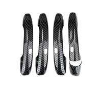 BTFWM 4Pcs Outer Door Handle Cover Trim Stickers, for, C E GLC GLB A B GLE GLS CLA GLA 15-24 4Doors with Holes Car Exterior Door Handle Cover