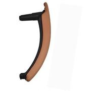 BTFWM 4PCS Set LHD Carbon Fiber Texture Car Front Rear Left Right Inner Interior Door Pull Handle Trim Cover, for BMW, E70 E71 X5 X6 Car Interior Door Pull Handle(Brown-Right)