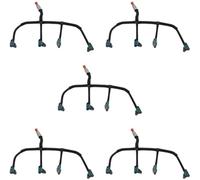 BTFWM 5X Automobile -Crude Oil Oil Return Pipe Hose Fuel Injector, for Land, for Rover, Freelander 2 2.2 TD4 LR051528 LR051528 Fuel Return Hose for Diesel Engine