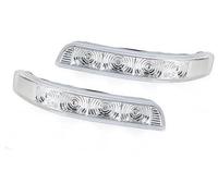 BTFWM 87613-2P000-FC 87623-2P000-FC Turn Signal Light Rearview Side Mirror Lamp 4 LED, for Kia, for Sorento, XM 2009-2014(left) Side Mirror Turn Signal Light(BLACK Left and Right)