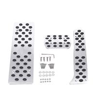 BTFWM Accelerator Fuel Foot Pedals Footrest Covers Pads Automatic Transmission, for Jetta, for Golf, for Passat, for Tiguan, for Touran, LHD Pedal Cover Car Pedal Cover Protector