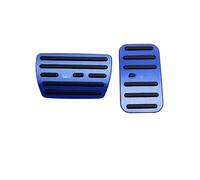 BTFWM Aluminum Alloy Car Styling Accelerator Gas Pedal Brake Cover Non Slip Pad AT, for CRV, 2017 2018-2020 Car Pedal Cover Protector(Black BLUE)
