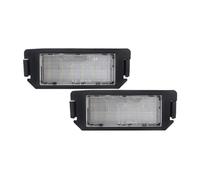 BTFWM Auto License Plate Lamp Kit, 2Pcs License Plate Light, for Kia, for Picanto For Rio For Soul 12V White No Error