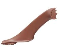 BTFWM Beige Black Car Left Right Inside Interior Handles Inner Door Panel Handle Pull Trim Cover, for BMW, 5 Series F10 F11 Car Interior Door Pull Handle(Red-Brown-Right)
