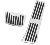 BTFWM Car Accelerator Brake Pedals Cover, for Kia, K5 DL3 Optima 2013-2023 Non-slip Pads Accessories Car Pedal Cover Set(BLACK Silver)