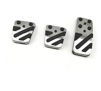 BTFWM Car Accelerator Brake Pedals Cover, for Mitsubishi, ASX 2011-2022 Accessories Car Pedal Cover Set(BLACK MT 3pcs)