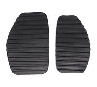 BTFWM Car Brake Clutch Foot Pedal Pad Cover Replacement Part, for Fiat, Ducato 1981 1982 1983 1984 1985-1993, for Alfa Romeo, AR6, for Peugeot, J5 Car Pedal Cover Protector(Black 2X CLUTCH)