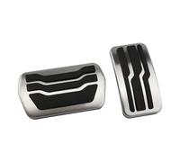 BTFWM Car Brake Pedal Set Covers, for Ford, for Bronco Sport CX430 2021 2022 Clutch Rest Foot Pedals Cover Car Pedal Cover Set(BLACK AT 2 PCS)