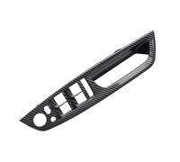 BTFWM Car Carbon Fiber ABS Interior Door Armrest Handle Left Right Panel Pull Trim Cover, for BMW, E70 E71 X5 X6 2007-2012 2013 2014 Car Interior Door Pull Handle(Black Right Driver Side)