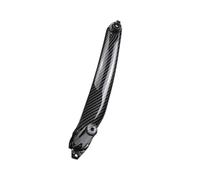 BTFWM Car Carbon Fiber ABS Interior Door Armrest Handle Left Right Panel Pull Trim Cover, for BMW, E70 E71 X5 X6 2007-2012 2013 2014 Car Interior Door Pull Handle(Black Right Side)