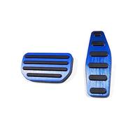 BTFWM Car Clutch Brake Accelerator Pedal Foot Rest Pedals Covers, for Jimny, JB64 Sierra JB74W 2019 2020 Styling Accessories Cover Car Pedal Cover Protector(Black AT BLUE)