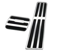 BTFWM Car Foot Pedal Cover, for Porsche, Taycan 2019-2022 Fuel Accelerator Brake Pedals Non-slip Pad Accessories Car Pedal Cover Set