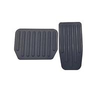 BTFWM Car Foot Pedal Pads Covers, for Tesla, for Model, 3 Y 2021 2022 Accessories Aluminum Alloy Accelerator Brake Rest Cover Car Pedal Cover Protector(2PCS-BLACK-M3 MY)
