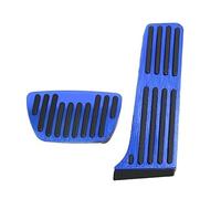 BTFWM Car Foot Pedals, for Toyota, Harrier IV XU80 2020 2021 2022 Accelerator Gas Fuel Brake Pedal Rest Pad Mat Cover Accessories Car Pedal Cover Protector(Black 2PCS BLUE)