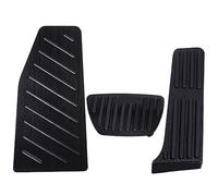 BTFWM Car Foot Pedals, for Toyota, Harrier IV XU80 2020 2021 2022 Accelerator Gas Fuel Brake Pedal Rest Pad Mat Cover Accessories Car Pedal Cover Protector(3PCS BLACK)