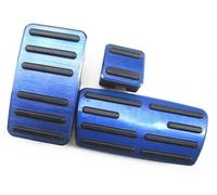 BTFWM Car Foot Rest Pedal Fuel Accelerator Brake Pedals Cover,For CR-V CRV, 2012-2016 Non-slip Pad Accessories Car Pedal Cover Set(Blue)