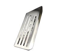 BTFWM Car Footrest Pedal Plate Cover Trim, for Tesla, Model 3 2017 2018 Stainless Steel Accelerator Foot Rest Car Pedal Cover Protector(Black FOOTREST 1PC)