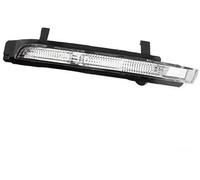 BTFWM Car Front Side Rearview Mirror Turn Signal Lamp Light Accessories, for Skoda, for Octavia, 2009 2010 2011 2012 2013(Only right) Side Mirror Turn Signal Light(BLACK Only Left)