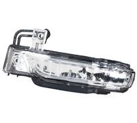 BTFWM Car LED Rearview Mirror Turn Signal Light Repeaters Flasher 68236930AB, for Jeep, for Grand Cherokee 2011 2012-2020(Left and Right) Side Mirror Turn Signal Light(BLACK Left)