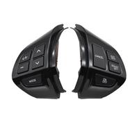 BTFWM Car Multi Function Steering Wheel Control Switch Button Cruise Switch, for Mitsubishi, for Lancer, for Outlander Asx 2007-2011 Steering Wheel Button Kit(BLACK Piano Without wire)