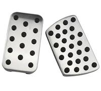 BTFWM Car Pedal Covers, for Civic, CRV Jade, for Accord, Elysion Odyssey Pedals Accelerator Brake Fuel Footrest Car Pedal Cover Set(BLACK AT 2Pcs)