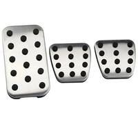 BTFWM Car Pedal Covers, for Civic, CRV Jade, for Accord, Elysion Odyssey Pedals Accelerator Brake Fuel Footrest Car Pedal Cover Set(BLACK MT 3Pcs)