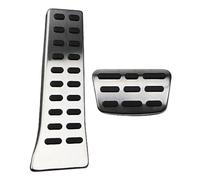 BTFWM Car Pedal Pad Cover, for Kia, for Sorento, KX5 K5 Optima Sportage QL, for Hyundai, Sonata I40 Tucson Santa Fe IX35 Ceed MT AT Foot Car Pedal Cover Protector(Black AT 2 PCS)